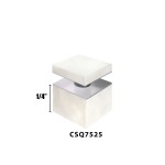 3/4" X 3/4" Square Standoff for Display, Stainless steel 316